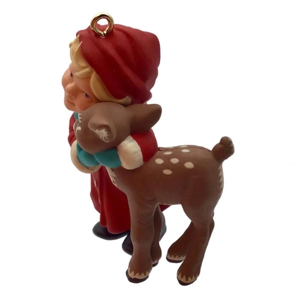 Hallmark 1990 “Lovable Dears” Christmas Ornament